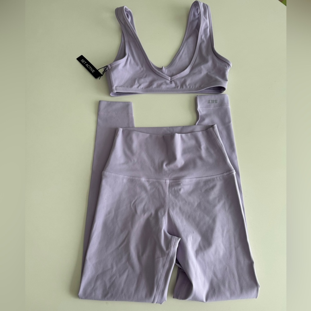 Set active sport body legging (xs) + bra (s) with tag